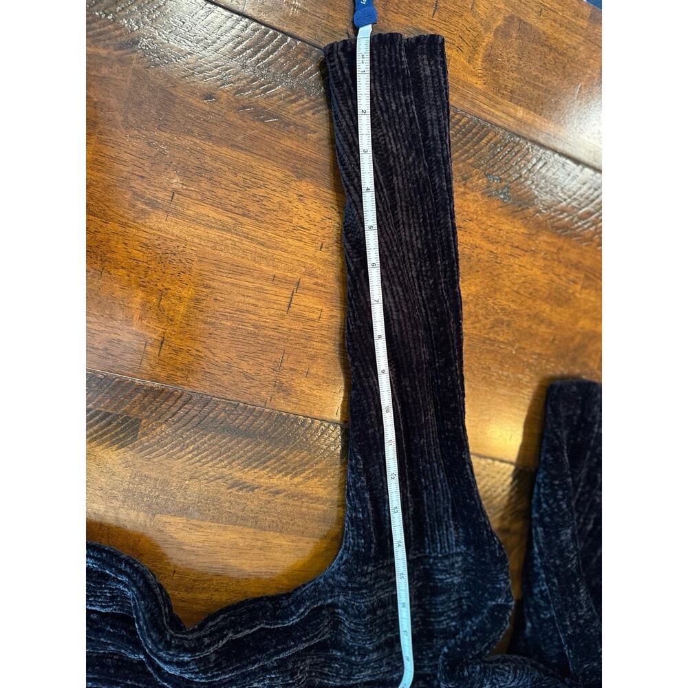Antonio Melani Oversized Black Chenille Cowl Neck Sweater XS Cozy Fall Winter - Picture 7 of 8
